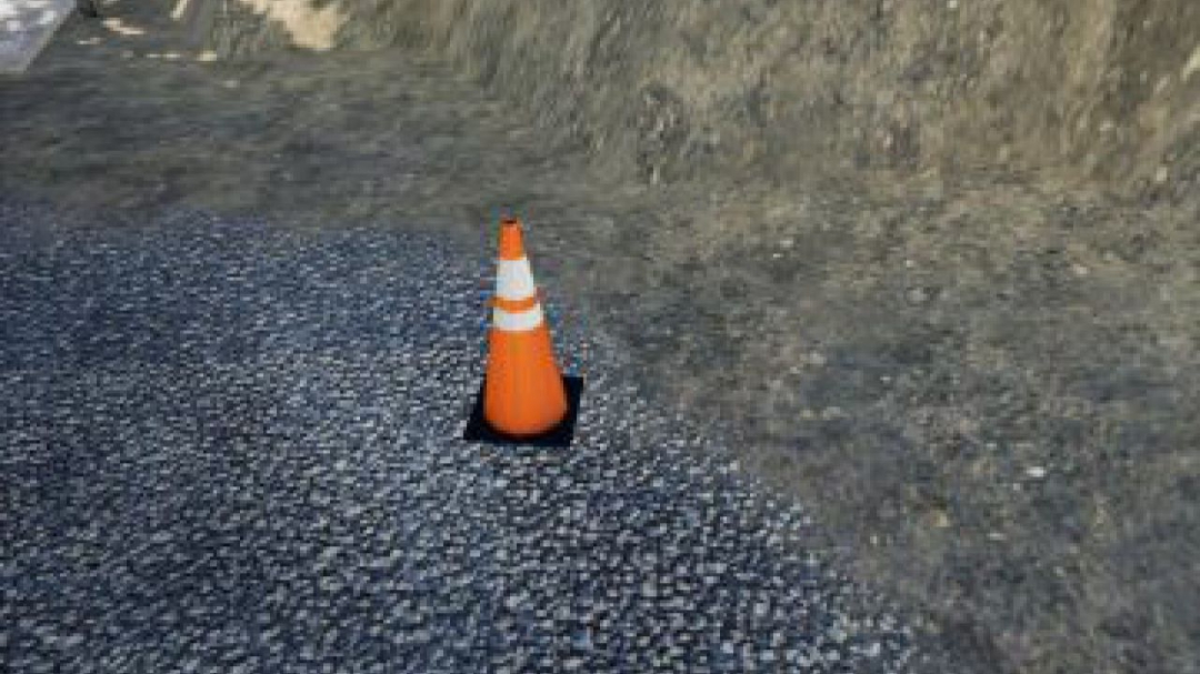 FS19 Placeable traffic cones v1.0