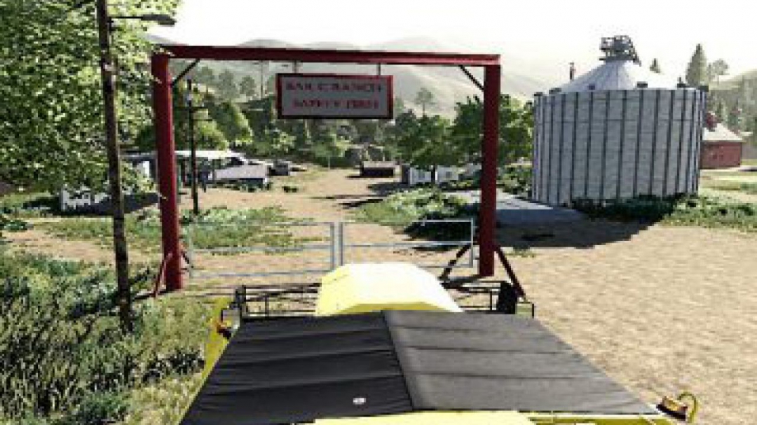 FS19 Gated farm entrance v1.0.0.0