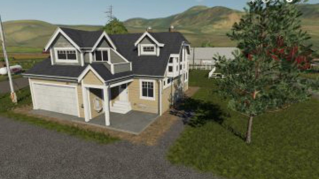 FS19 Farm house Placeable residential House 8 v1.0