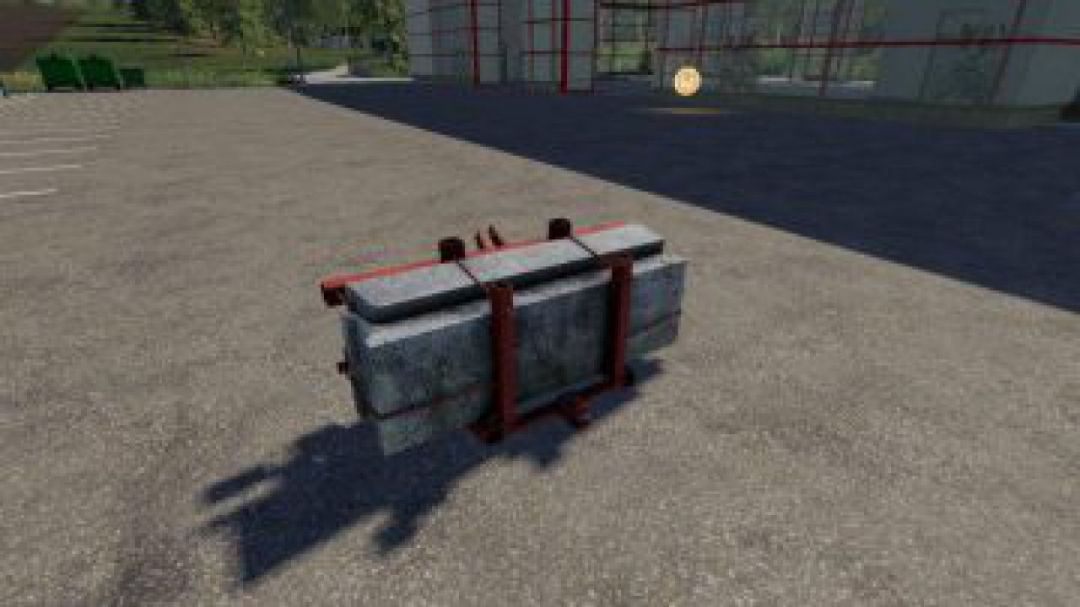 FS19 Self-made counterweight v1.0