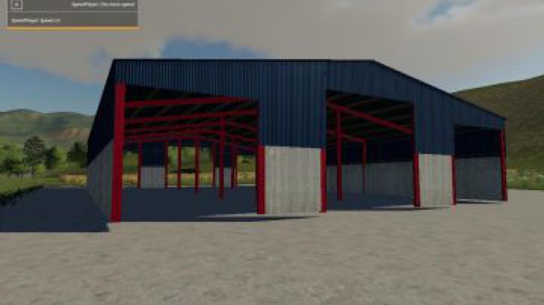 FS19 Small beef shed v1.0