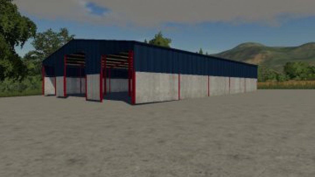 FS19 Small beef shed v1.0