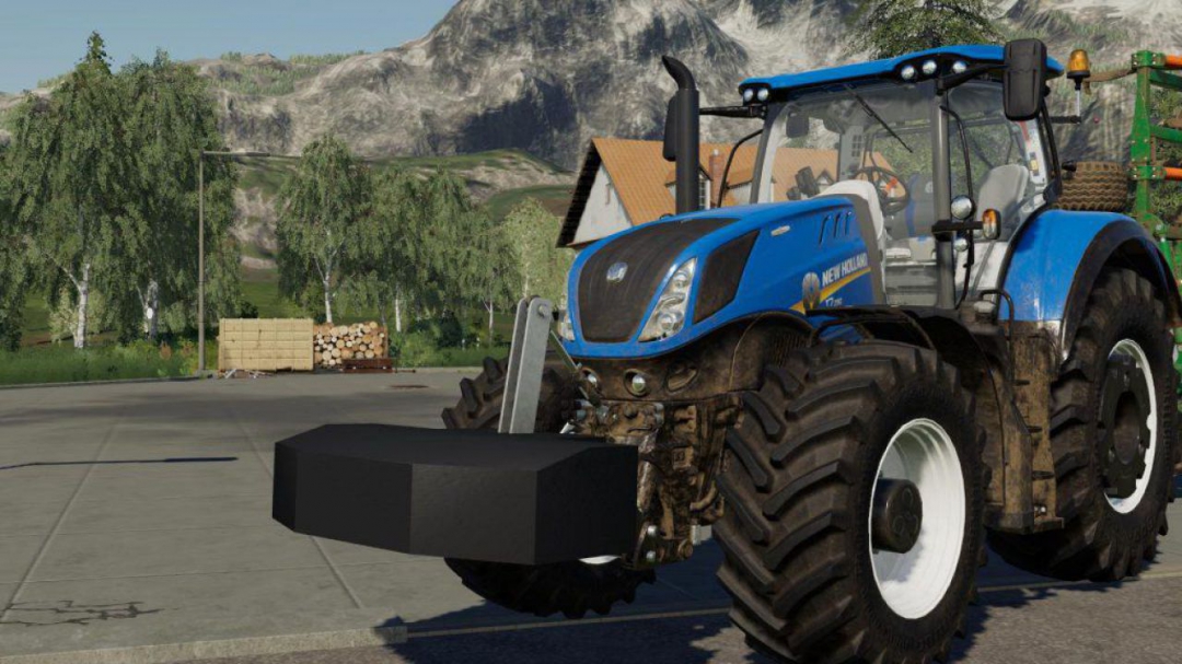 FS19 New Holland Weight 800KG