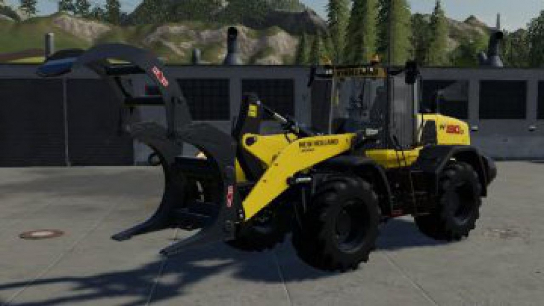 FS19 Wheel loader wood tongs v1.0.0.0