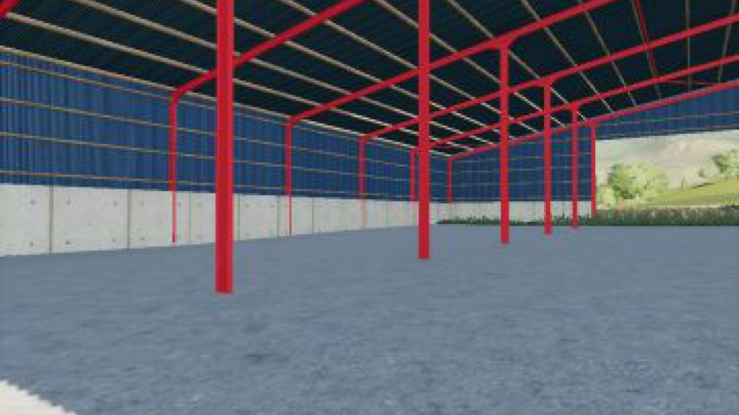 FS19 Grain storage shed v1.0