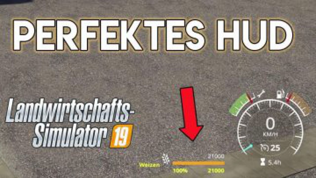 FS19 VehicleFruit Hud v0.52 Beta