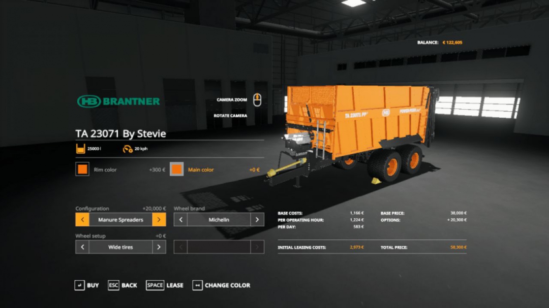 FS19 Bratner TA23071 Trailer