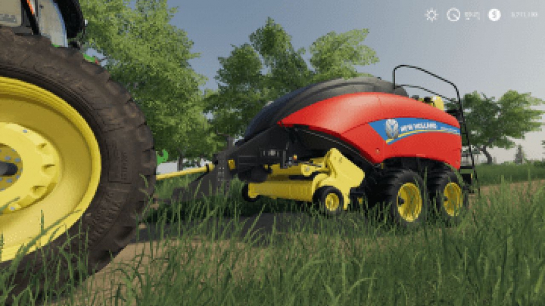 FS19 New Holland BB340 American