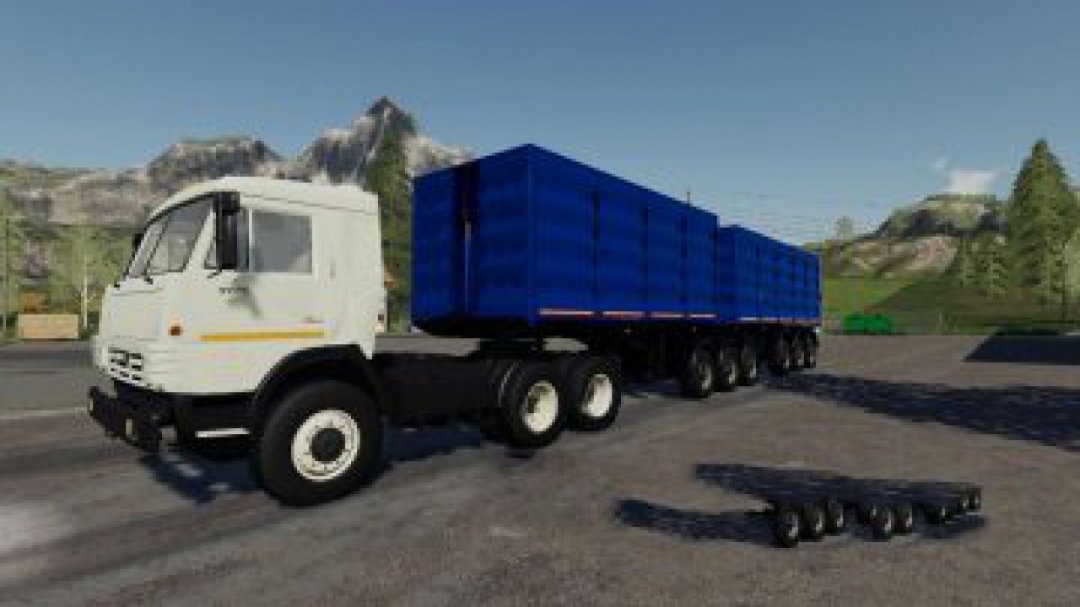 FS19 Road train “Tonar-95411” Trailer