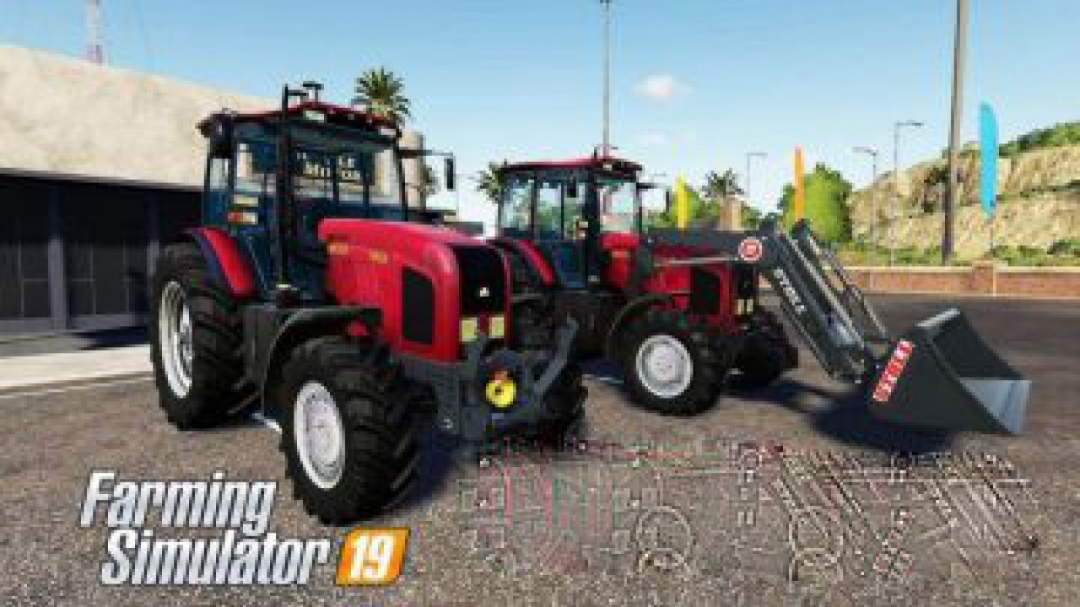 FS19 Belarus MTZ-2022 V Tractor v1.3.1