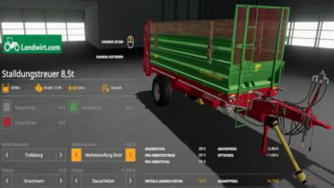 FS19 Manure spreader set 8.5t v2.0.0.0