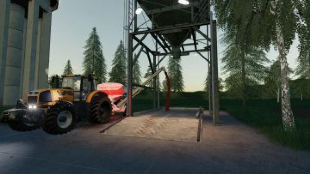 FS19 Placeable Storage Silos v1.0.0.0