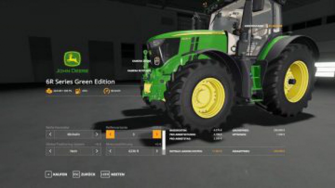 FS19 John Deere 6R Green Edition v1.0.0.8