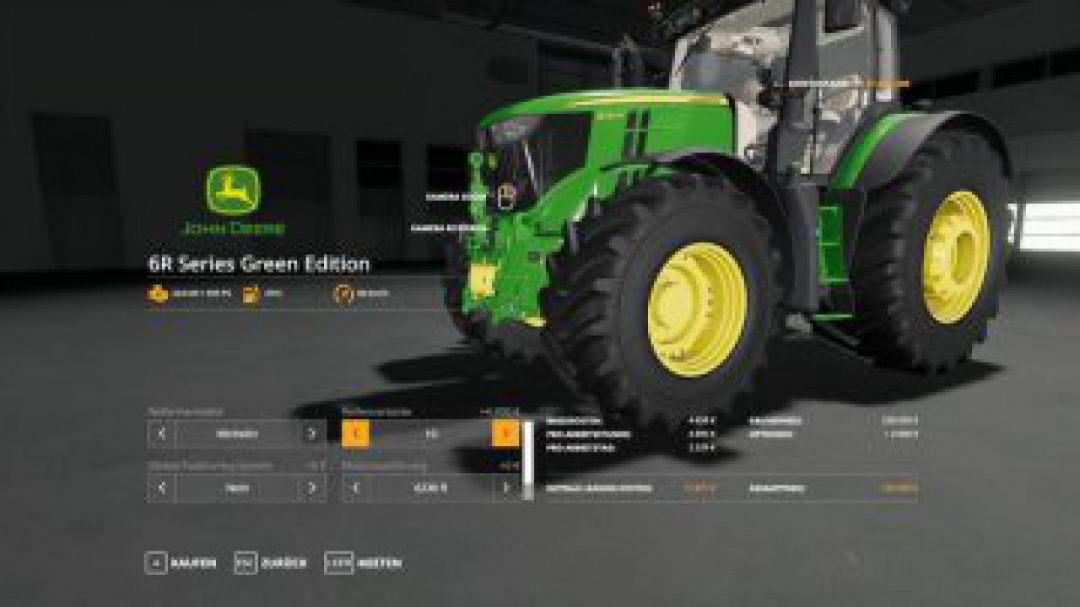 FS19 John Deere 6R Green Edition v1.0.0.8