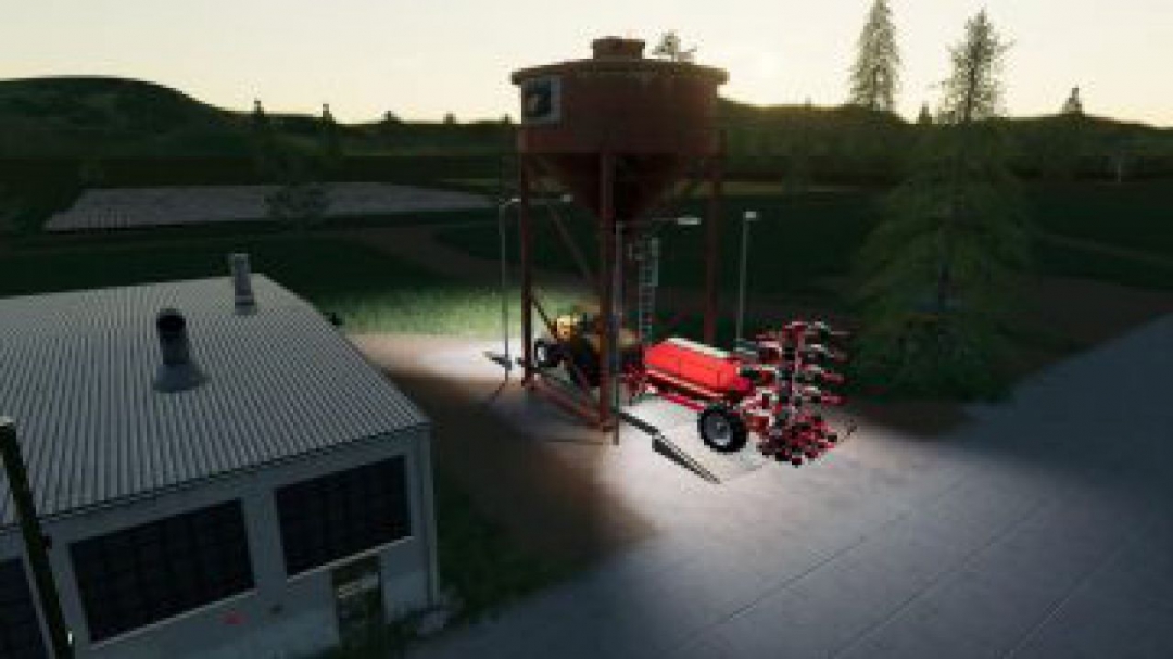 FS19 Placeable Storage Silos v1.1.0.0