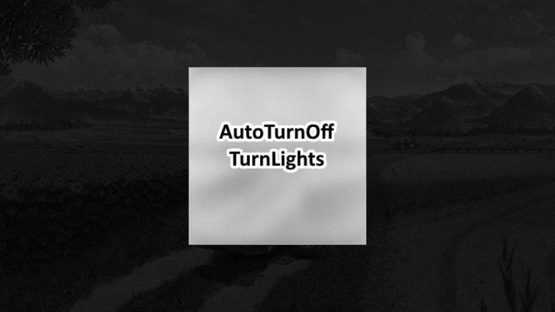 FS19 Auto turn off turn lights v1.0.0.0