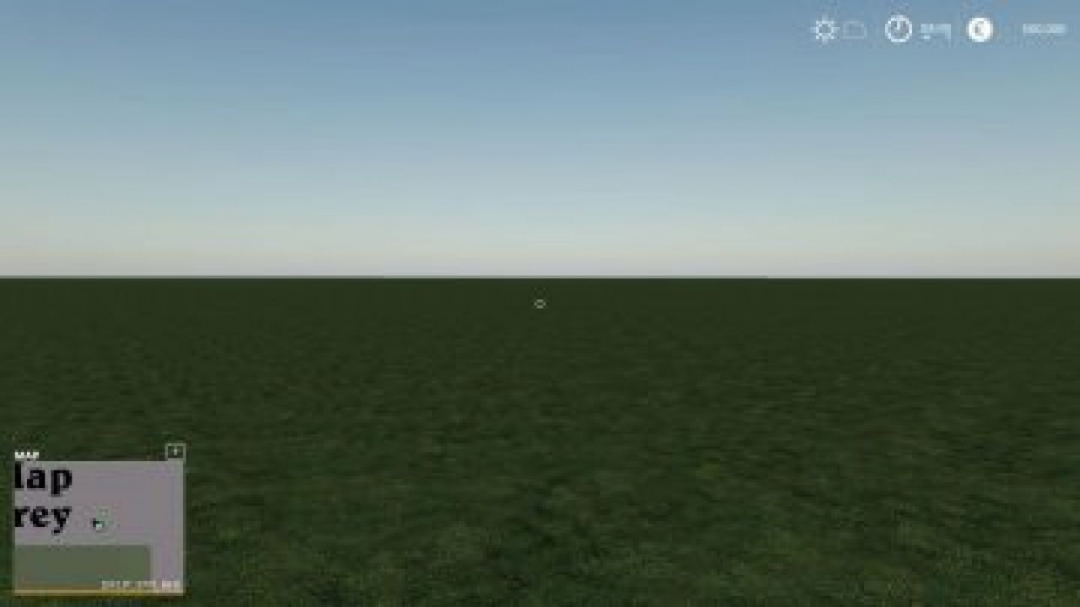 FS19 Blank map 4k with infolayer v1.0