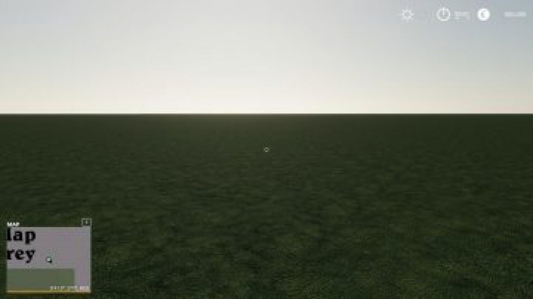 FS19 Blank map 4k with infolayer v1.0