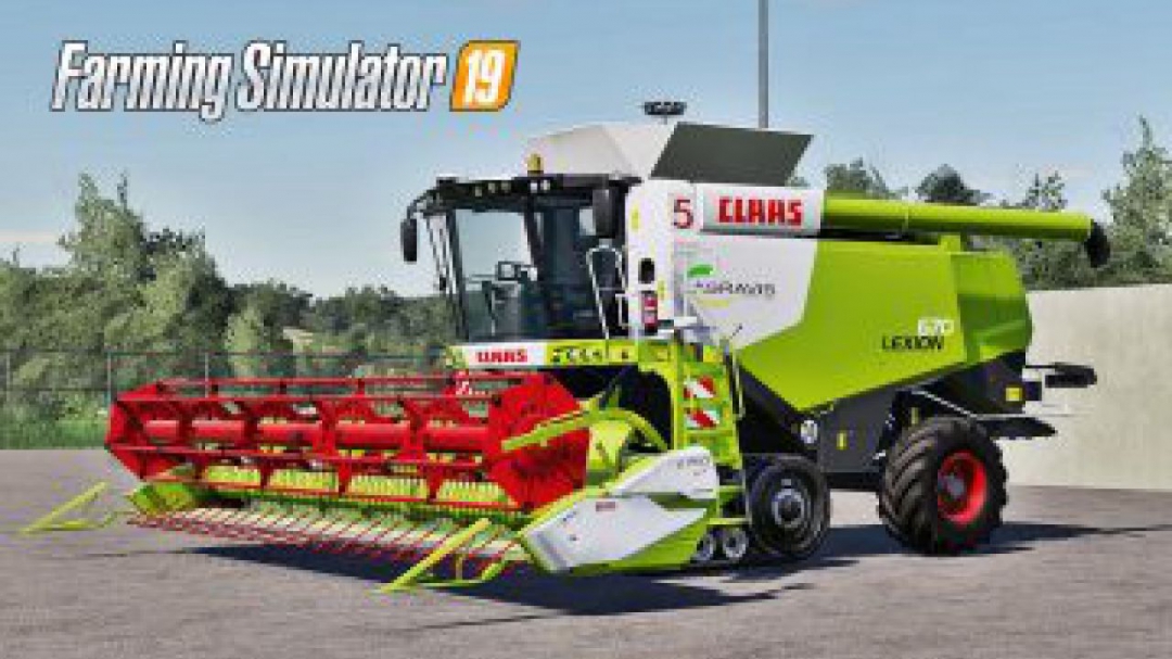 FS19 Claas Lexion 670 Pack v1.0.0.0