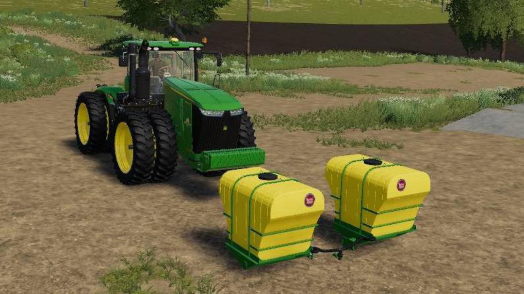 FS19 Big John front tanks for Custom’s 9R v1.0.1