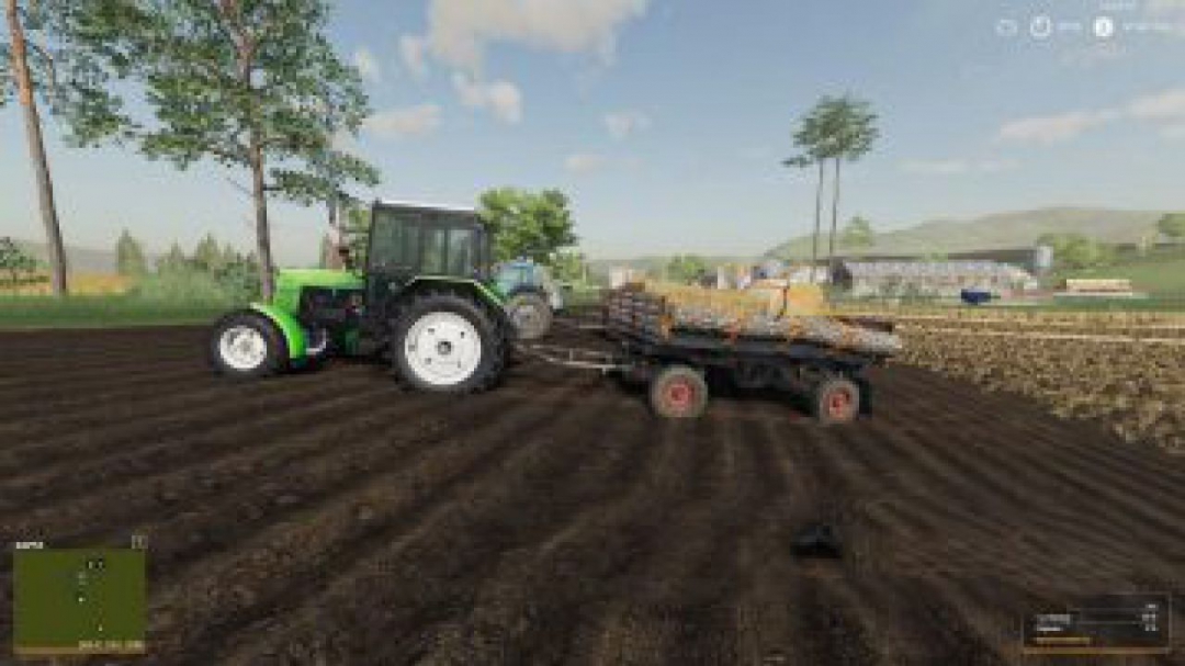 FS19 2PTS-4 “Old” Trailer v1.3