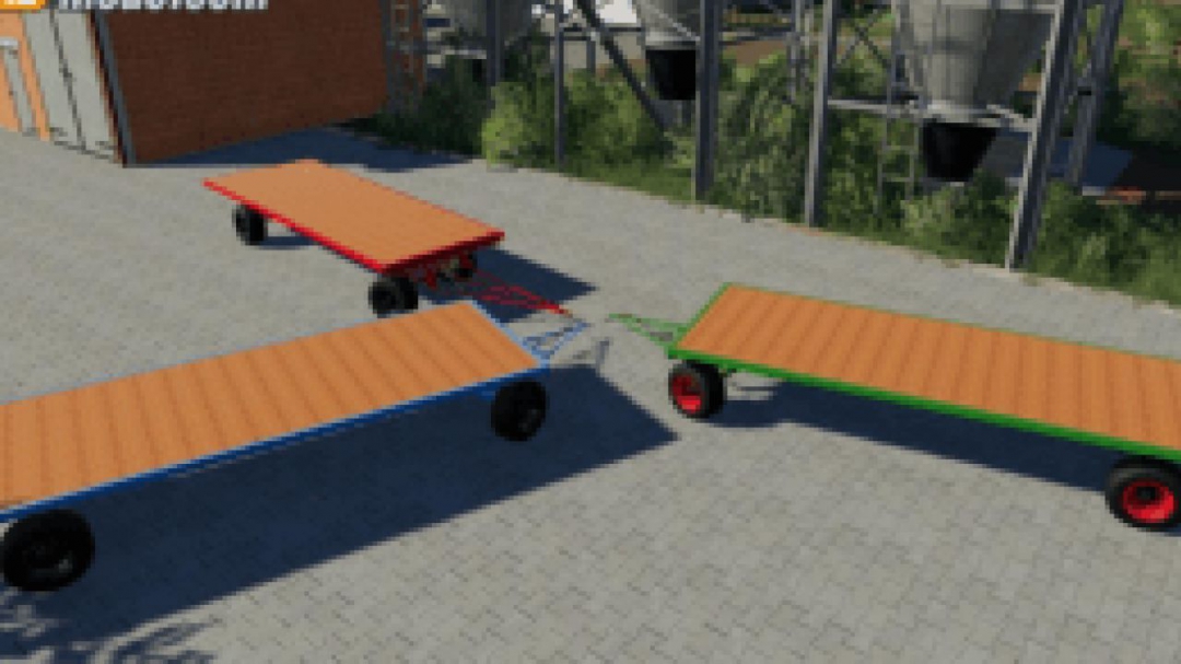 FS19 Hesseling Ballen Wagon V1.0