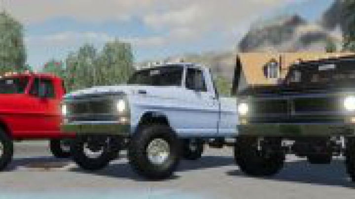 Trending mods today: FS19 1970 FORD F250 with colision on flatbed v1.1