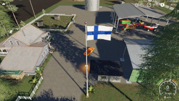 Trending mods today: FS19 Finland Flag v1.0.0
