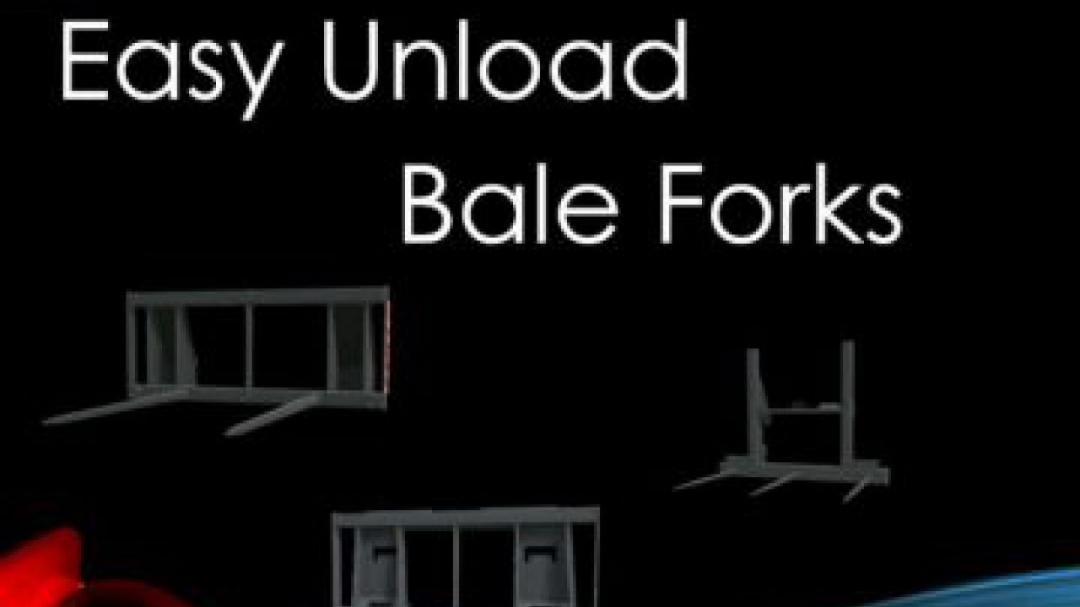 FS19 EASY UNLOAD BALE FORKS V1.0.0.0