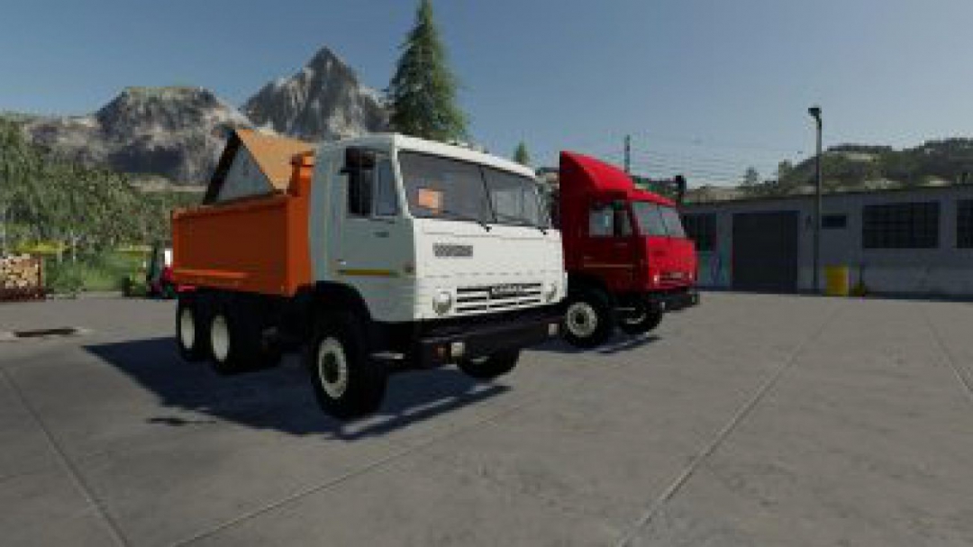 FS19 KAMAZ 53212 + SEMI TRAILER V1.0.0.3