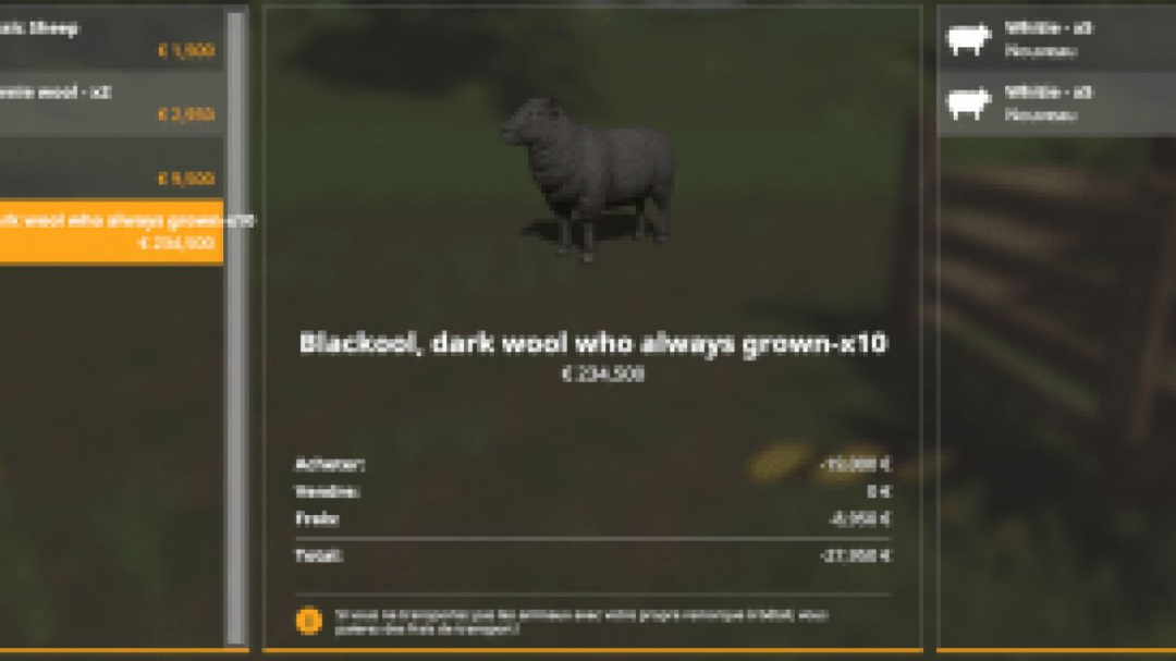 FS19 Animal Species