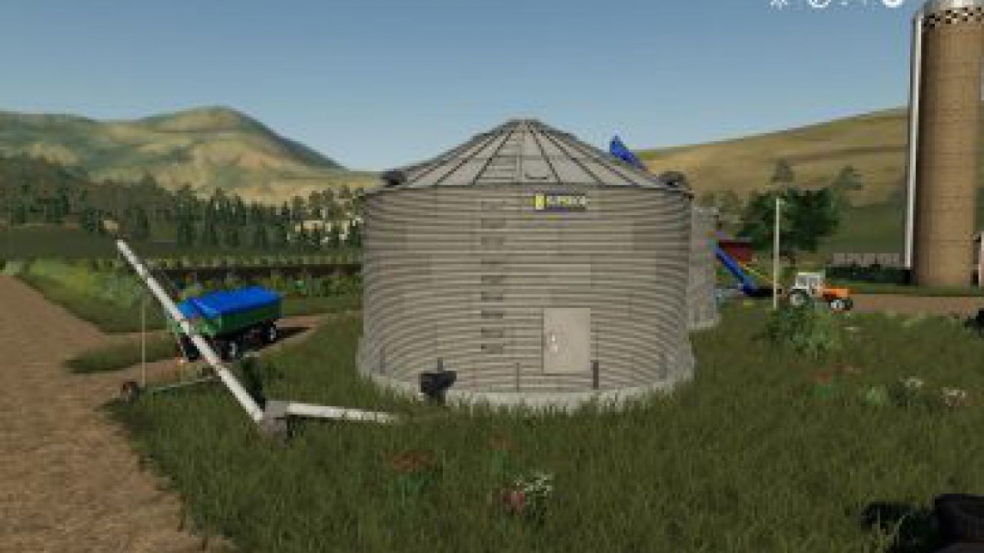 FS19 PLACEABLE GRAIN SILO SYSTEM V1.1