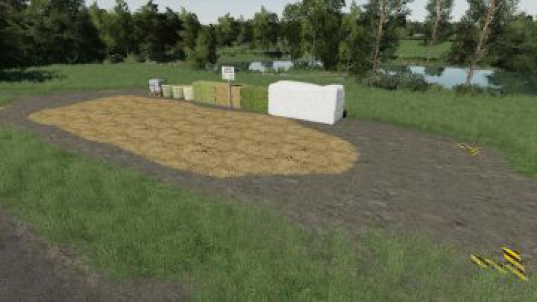 FS19 BALE SALE POINT (PLACEABLE) V1.0