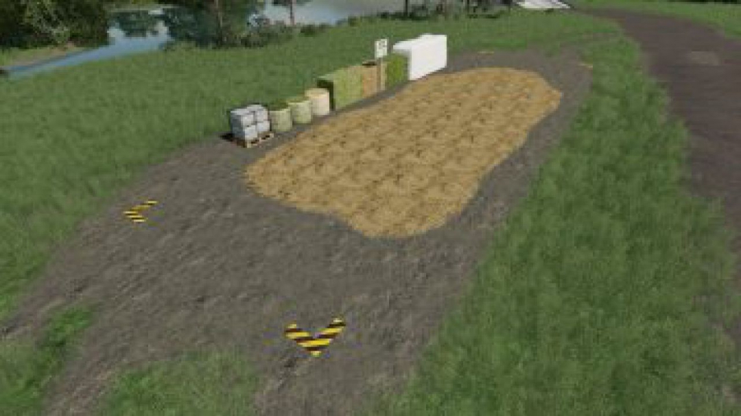 FS19 BALE SALE POINT (PLACEABLE) V1.0