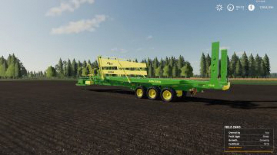 FS19 JOHN DEERE 32 BALE AUTOSTACKER V2.0