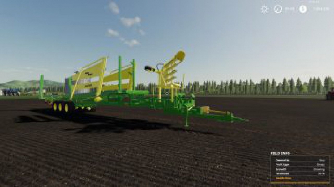 FS19 JOHN DEERE 32 BALE AUTOSTACKER V2.0