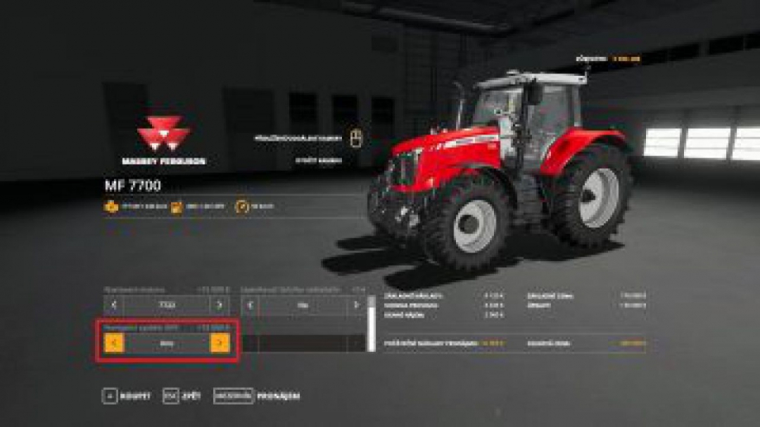 FS19 GPS MODE IN CZECH + INSTRUCTIONS V1.0