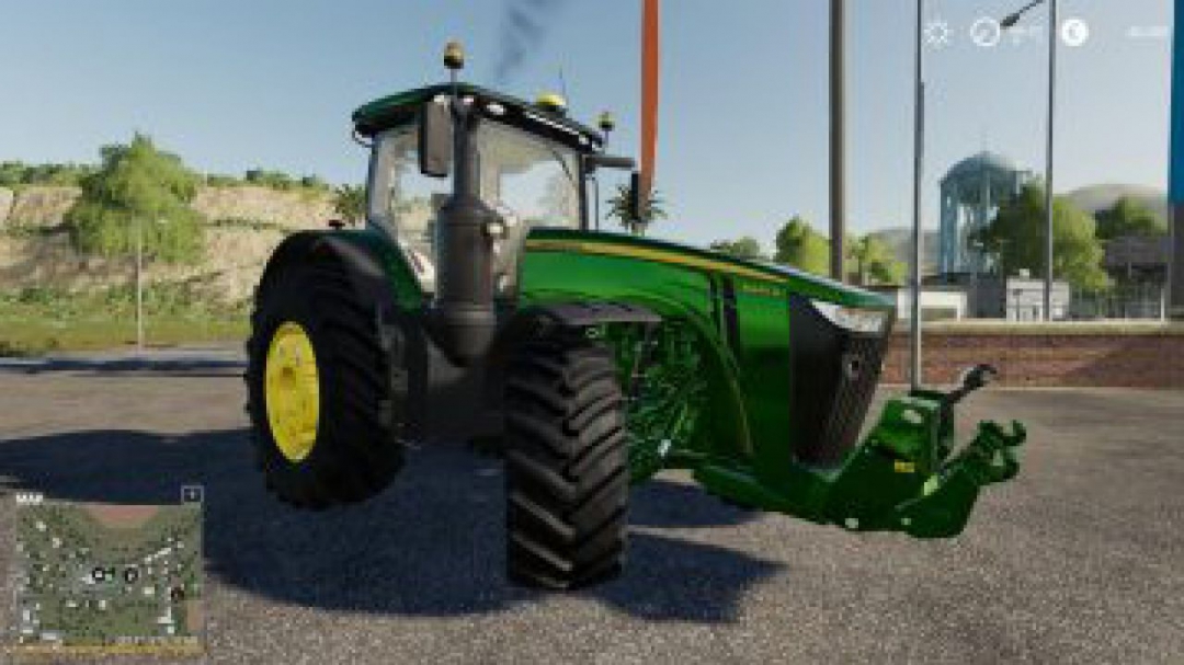 FS19 JD SERIES 8R CRAWLEREDITION AND LEDLIGHT METALIC V1.0