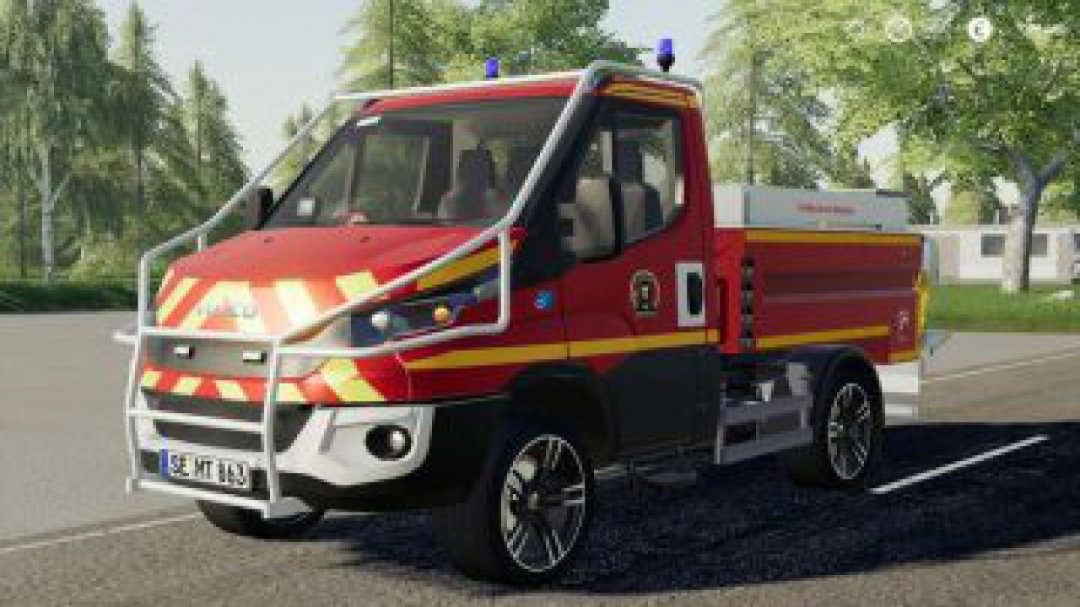 FS19 IVECO DAILY (KALTENKIRCHEN FIRE DEPARTMENT) V2.0