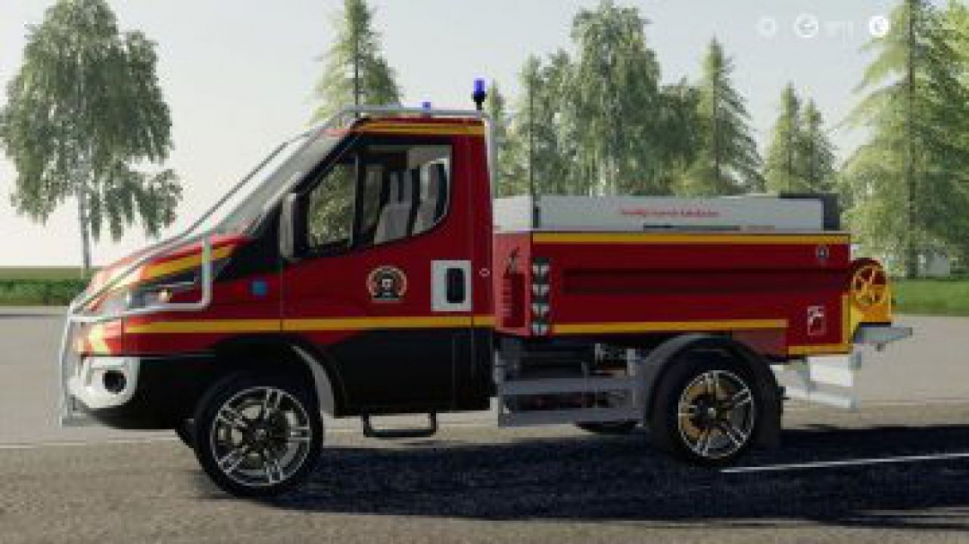 FS19 IVECO DAILY (KALTENKIRCHEN FIRE DEPARTMENT) V2.0