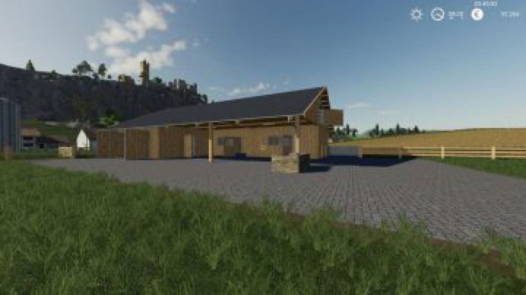 FS19 WOODEN HORSE STABLE WITH DUNG V1.0.0.5