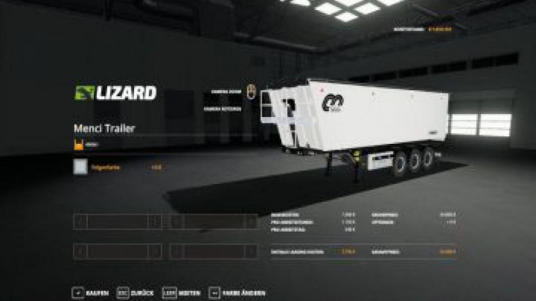 FS19 Menci Trailer v2.0