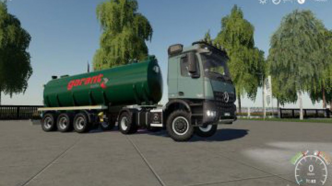 FS19 Mercedes Arocs Agrar v2.0