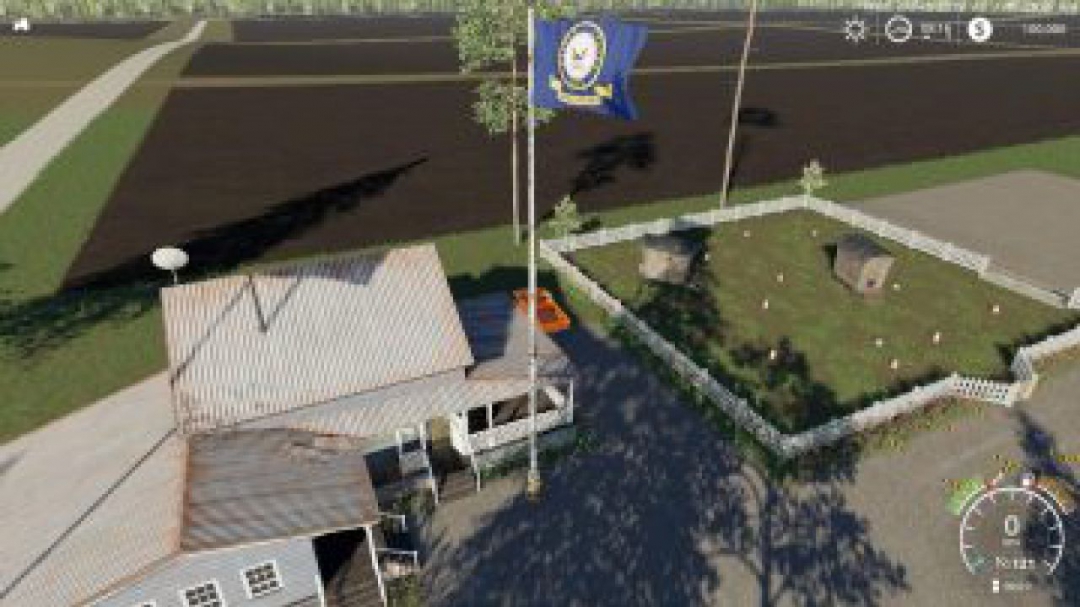 FS19 USA Navy Flag v1.0.0.0