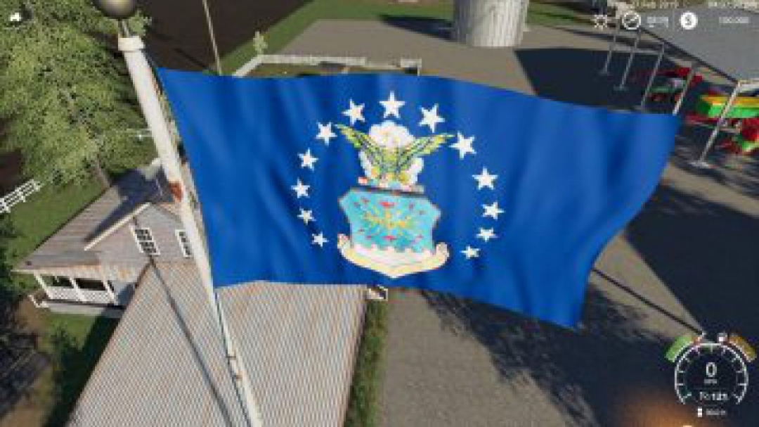 FS19 USA Air Force Flag v1.0.0.0