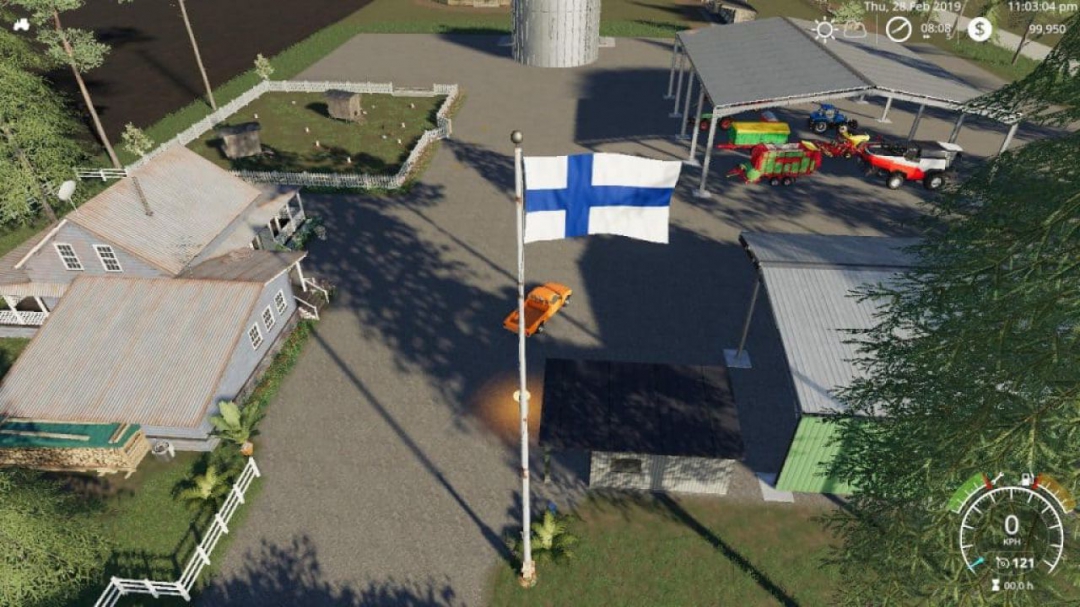 FS19 Finland Flag v1.0.0