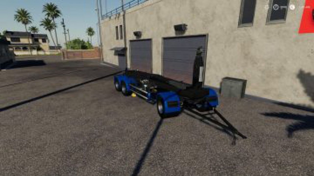 FS19 3-axle hooklift Trailer v1.0.0.0