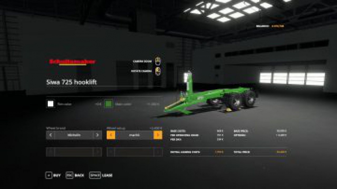 FS19 Schuitemaker Hooklift Trailer v1.0.0.0