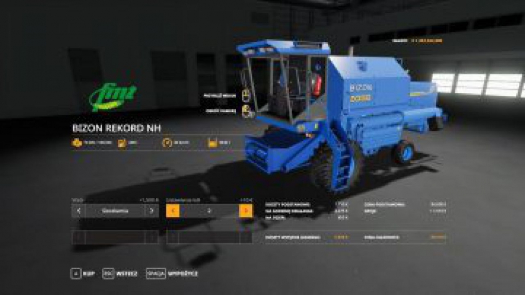 FS19 Bizon Rekord Z058 NH DIY v1.0.0.0