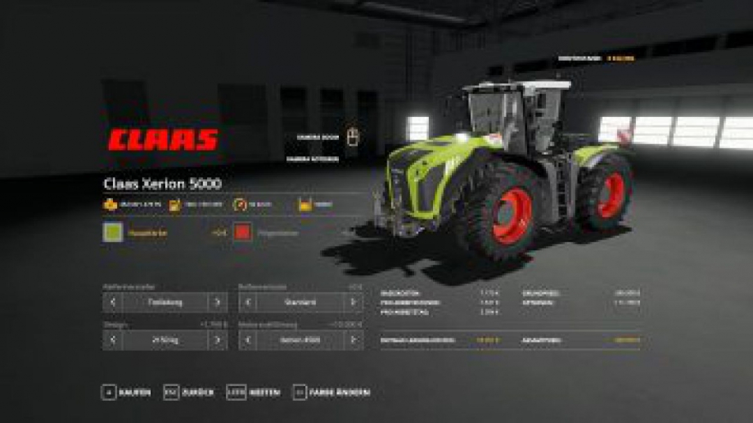 FS19 Claas Xerion 4000 – 5000 v1.0.0.0